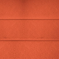 Фасадная панель металлическая Costune под дерево 3 доски, оранжевый