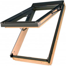 Мансардное окно деревянное подвесное FTP-V (CH) top-hung 55х98см