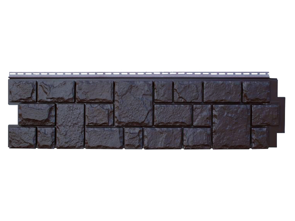 Фасадная панель "Я фасад" екатеринский камень уголь 0,39 м² 
