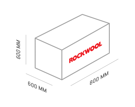 Базальтовый утеплитель Rockwool Лайт Баттс Скандик 100 мм 2.88м² 0,288м³